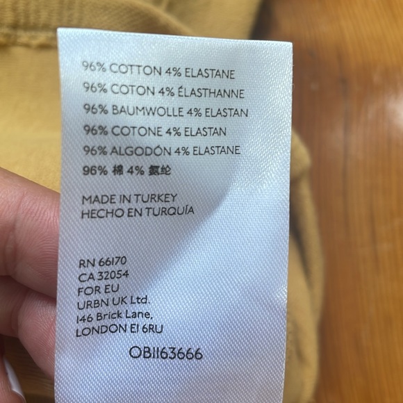 Anthropologie Maeve Stephi Cross Back Knit Sleevless Top Mustard Yellow Small - Picture 5 of 8